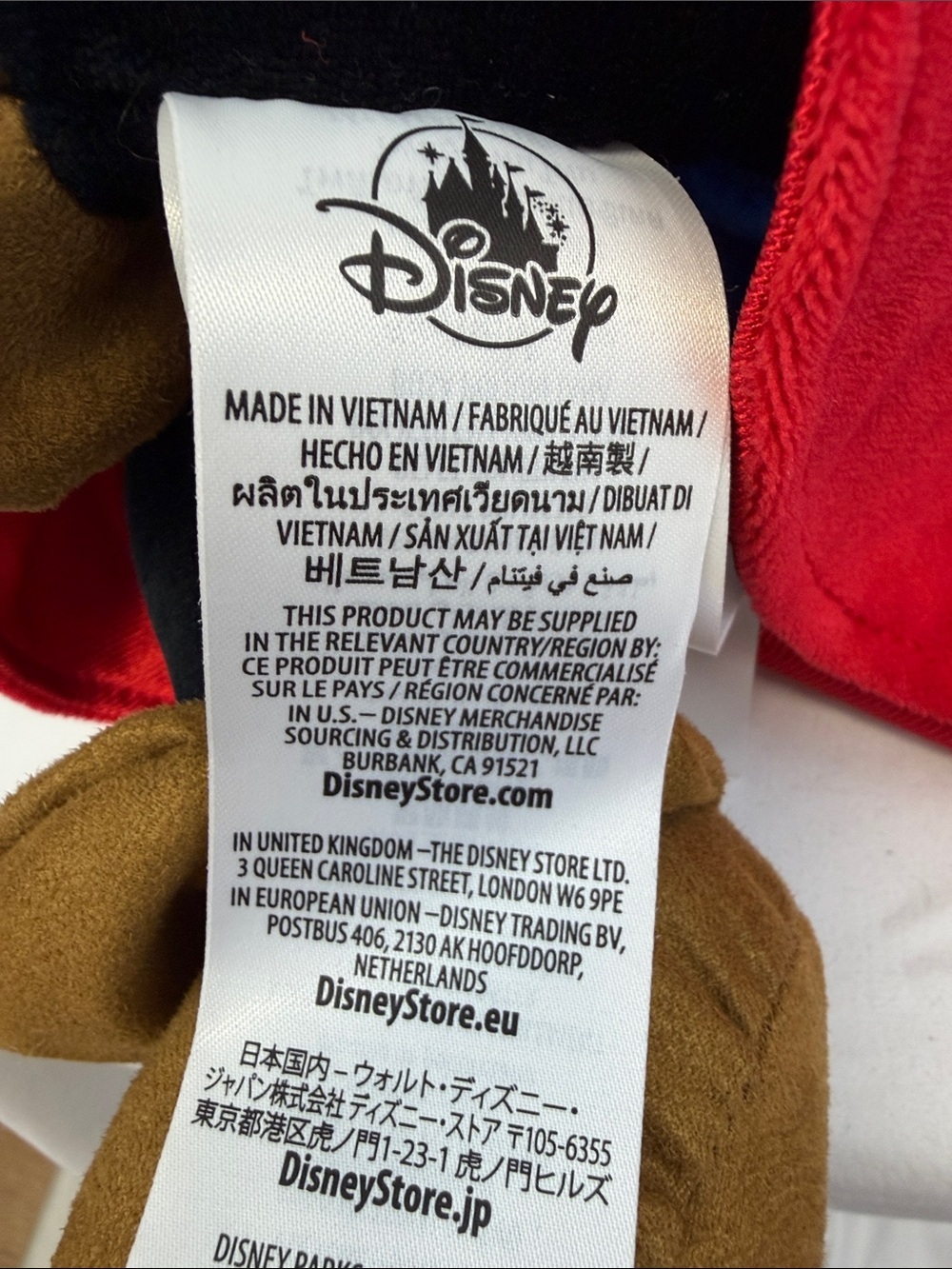 Disney Parks Sorcerer Mickey Fantasia Large Plush WDW Wizard Mickey Mouse - Picture 2 of 3